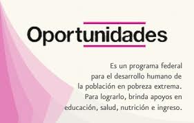 Oportunidaes, (Secretaria de Desarrollo Social)