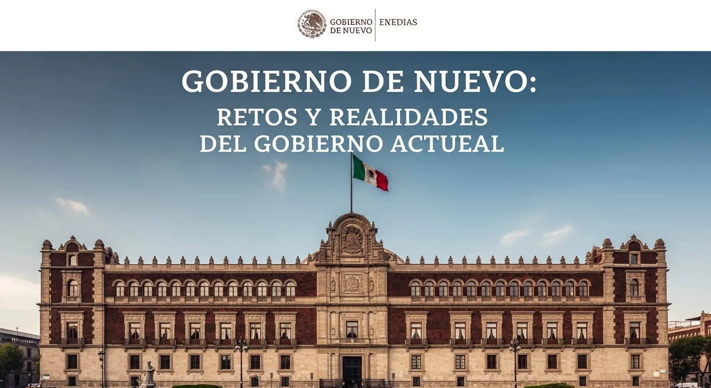 Palacio Nacional en la Ciudad de México, sede del poder ejecutivo y símbolo del gobierno mexicano
