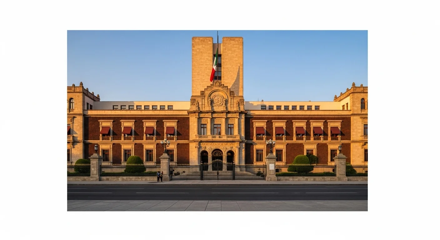 Palacio de la Suprema Corte de Justicia de la Nación en México, símbolo de la reforma del gobierno al poder judicial.