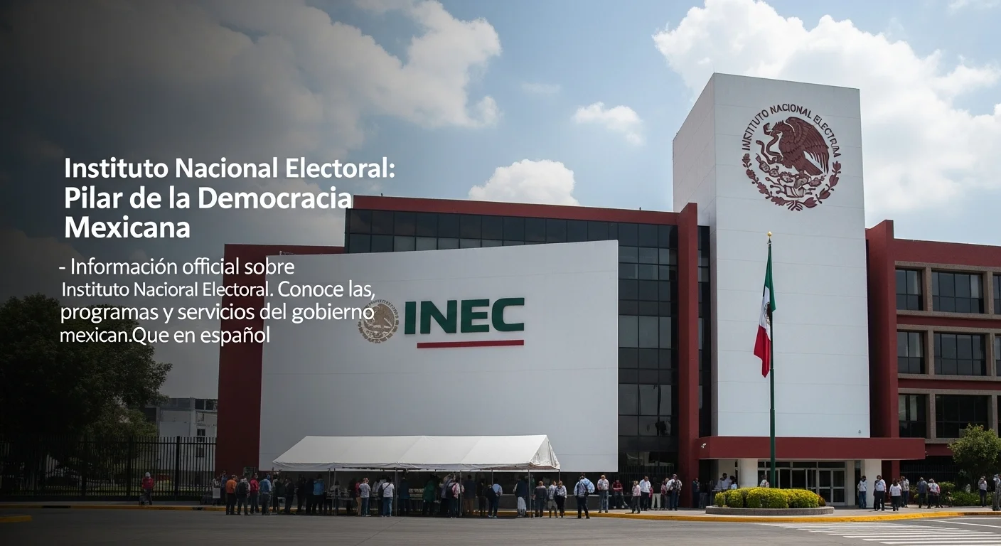 Imagen: Instituto Nacional Electoral: Pilar de la Democracia Mexicana