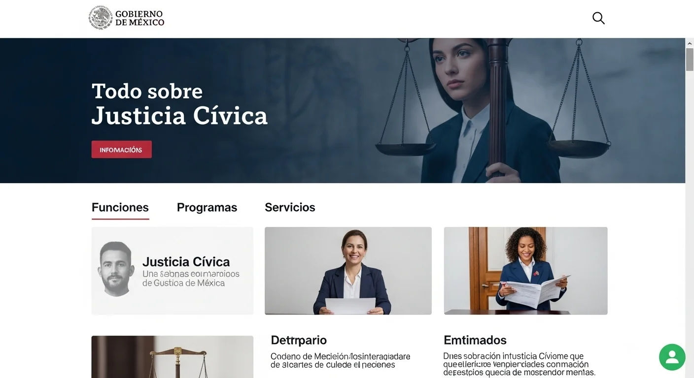 Todo sobre Justicia Cívica - Gobierno de México