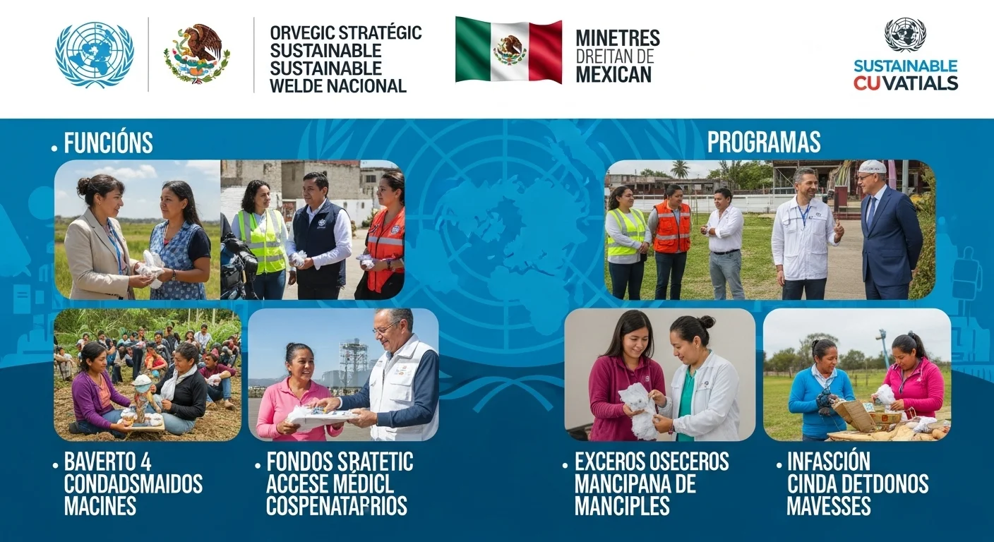 ONU y México: Una Alianza Estratégica para el Desarrollo Sostenible y el Bienestar Nacional
