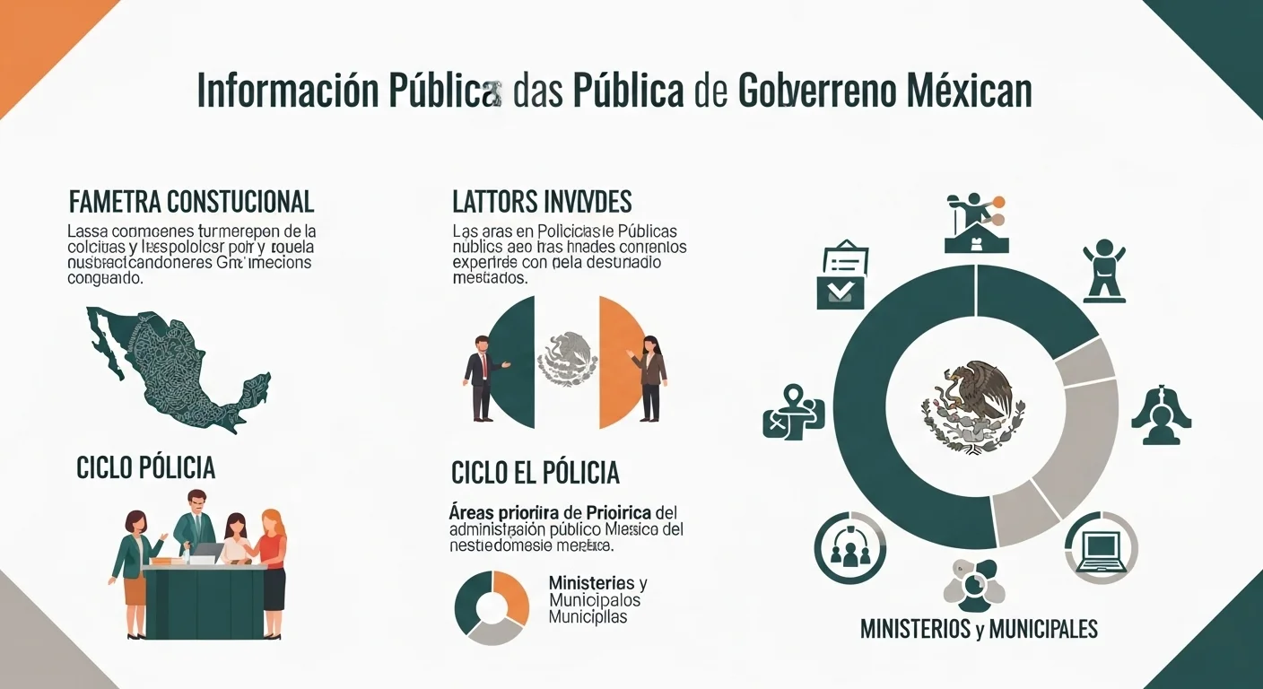 Políticas Públicas en México: Marco Normativo, Actores Gubernamentales y Procesos de Gestión