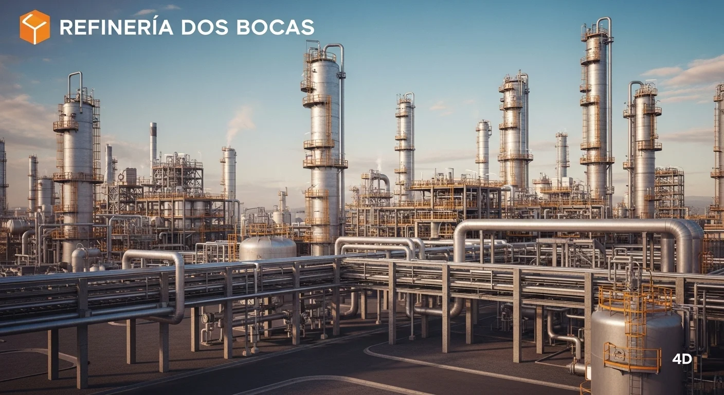 Imagen: Todo sobre Refinería Dos Bocas - Gobierno de México