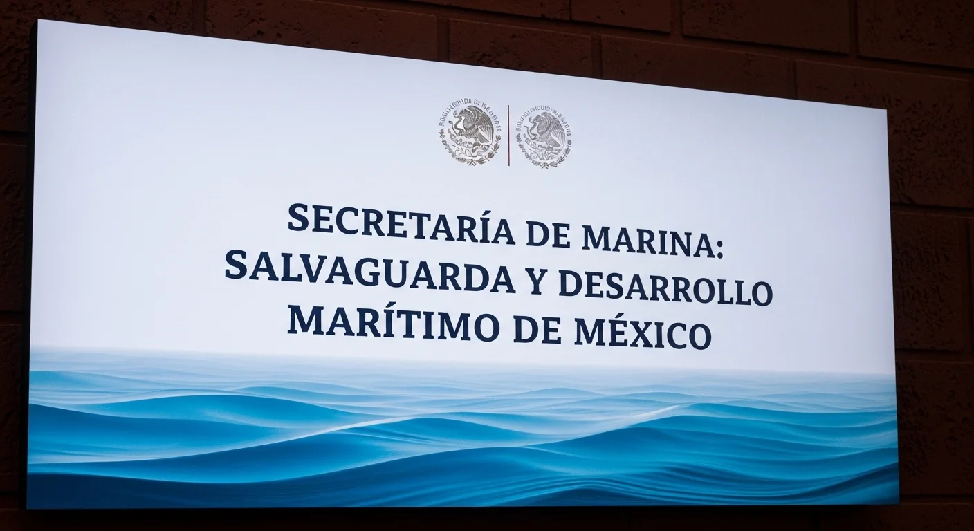 Imagen: Secretaría de Marina: Salvaguarda y Desarrollo Marítimo de México